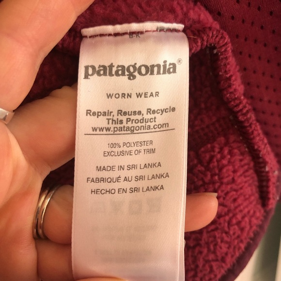 Patagonia Full Zip Hooded Fleece Jacket - Picture 7 of 7